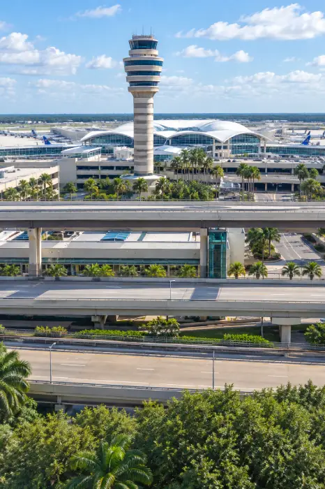 Control tower at Orlando International Airport